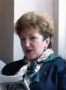 Галина Старовойтова на VI съезде народных депутатов России