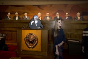 Мультимедийная экспозиция «Выступление Б. Ельцина на октябрьском Пленуме ЦК КПСС 1987 г.»