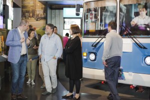 Руководитель Архива Ельцин Центра Дмитрий Пушмин, режиссер Виталий Манский и директор Музея Ельцина Дина Сорокина