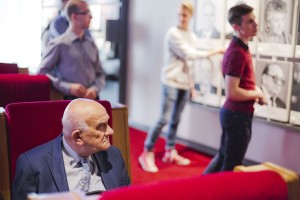 Евгений Ясин в Музее Бориса Ельцина