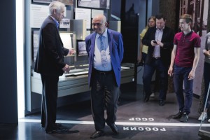 Евгений Ясин в Музее Бориса Ельцина