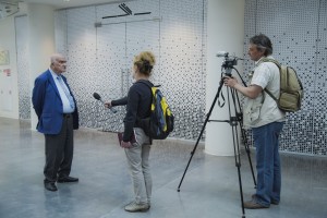 Евгений Ясин в Музее Бориса Ельцина