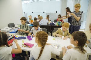 Занятие Немецкой детской Академии в Ельцин Центре