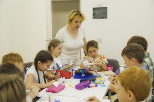 Занятие Немецкой детской Академии в Ельцин Центре