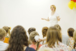 Занятие Немецкой детской Академии в Ельцин Центре