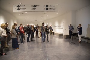 Открытие выставки карикатур в Ельцин Центре