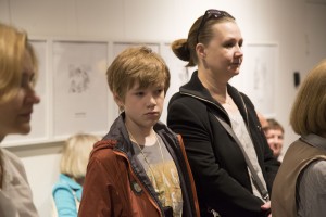 Открытие выставки карикатур в Ельцин Центре