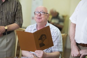 Жюри объявляет победителя юношеского конкурса. Юрий Данилин