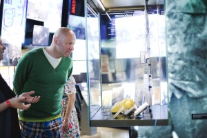 Алексей Кортнев в Музее Ельцина