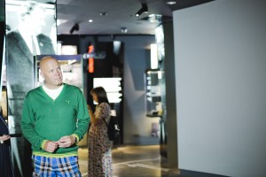 Алексей Кортнев в Музее Ельцина