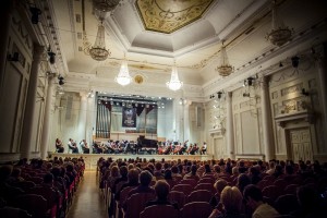 Репетиция конкурсантов III тура конкурса Лотар-Шевченко с Уральским филармоническим  оркестром