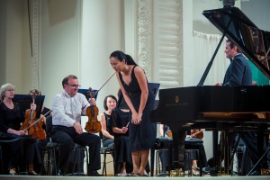 Пианистка Жибек Кожахметова, участник конкурса Лотар-Шевченко