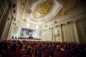 Репетиция конкурсантов с Уральским филармоническим  оркестром 