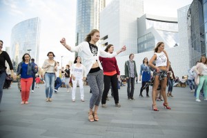 Ночь  музыки. Танцы на площадке у Ельцин Центра