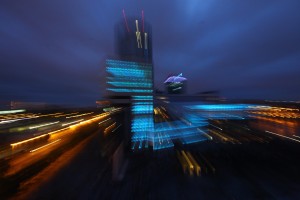 Церемония открытия медиафасада Ельцин Центра