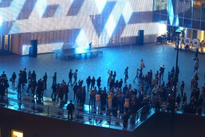 Церемония открытия медиафасада Ельцин Центра