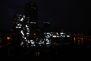 Церемония открытия медиафасада Ельцин Центра