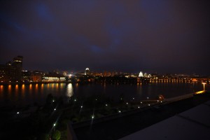 Церемония открытия медиафасада Ельцин Центра