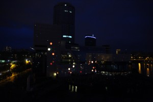 Церемония открытия медиафасада Ельцин Центра