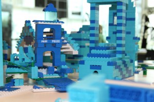 Лего-город в Детском кафе