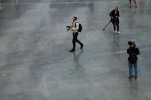 В кадре. Участник фотокросса Юлия Бут. Тема: «За кулисами Ельцин Центра»