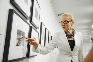 Ольга Свиблова на открытии фотовыставки «Новокузнецкая школа фотографии»