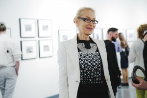 Ольга Свиблова на открытии фотовыставки «Новокузнецкая школа фотографии» (Копия)