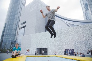 «Благомаркет» в Ельцин Центре. Батутный парк Razgon