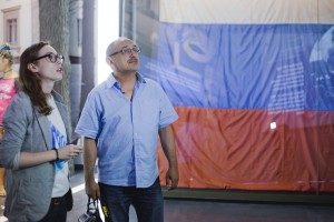 Александр Морозов в Музее Ельцина