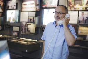 Александр Морозов в Музее Ельцина