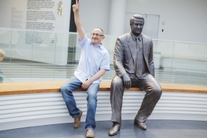 Александр Морозов в Музее Ельцина