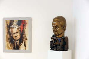 ​Бюст Б.Н. Ельцина работы Эрнста Неизвестного. 1995 год