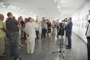 Открытие фотовыставки «Август 91-го. Люди на площади»