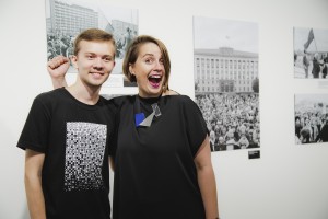 Открытие фотовыставки «Август 91-го. Люди на площади»