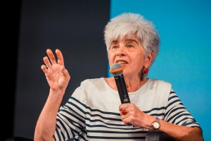 Тамара Алайба. Заседание «Народной трибуны»