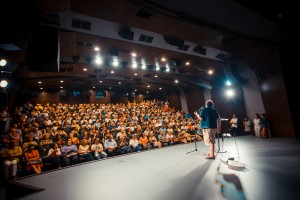 На встрече Дмитрием Быковым в Ельцин Центре