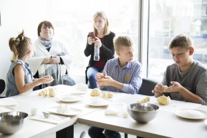 Кулинарная школа в Детском кафе