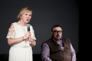 Актриса Галина Бокашевская, киновед Вячеслав Шмыров