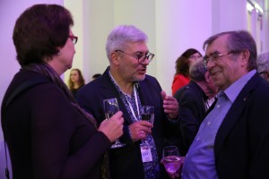 Торжественная церемония награждения лауреатов премии «Читай Россию». Евгений Водолазкин и Сергей Чупринин