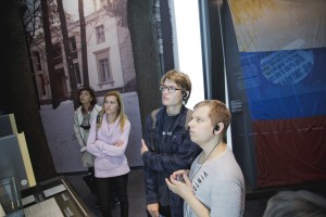 Победители «Острова-91» в Музее Ельцина