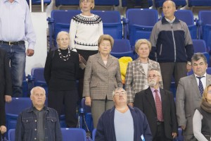 Наина Ельцина на Кубке Ельцина по волейболу 2016