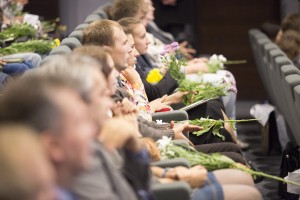 Наина Ельцина вручает именные стипендии студентам УрФУ