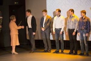 Наина Ельцина вручает именные стипендии студентам УрФУ