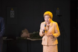 Наина Ельцина вручает именные стипендии студентам УрФУ