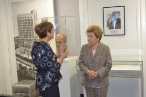 Музей Эрнста Неизвестного. Визит Наины Ельциной