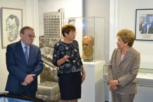 Наина Ельцина, Владимир Шевченко. Музей Эрнста Неизвестного