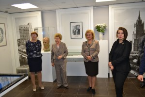 Наина Ельцина, Дина Сорокина. Музей Эрнста Неизвестного