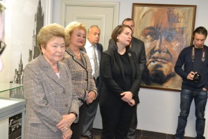 Наина Ельцина, Дина Сорокина. Музей Эрнста Неизвестного