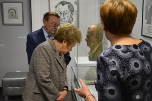 Музей Эрнста Неизвестного. Визит Наины Ельциной