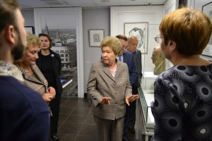 Музей Эрнста Неизвестного. Визит Наины Ельциной